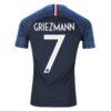 3428 MAILLOT FRANCE GRIEZMANN DOMICILE 2 ETOILES 2018 2019