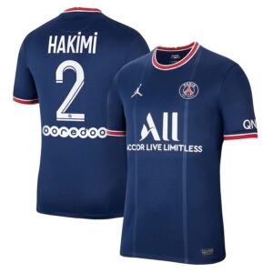 MAILLOT PSG DOMICILE HAKIMI 2021-2022