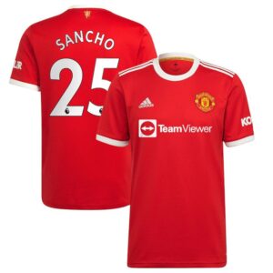 MAILLOT MANCHESTER UNITED DOMICILE SANCHO 2021-2022