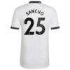 10047 PACK MANCHESTER UNITED EXTERIEUR SANCHO. ENSEMBLE ADULTE MAILLOT ET SHORT 2022 2023