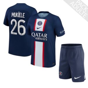 PACK PSG DOMICILE MUKIELE 2022-2023