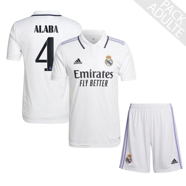 PACK REAL MADRID DOMICILE ALABA 2022-2023