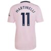 8393 MAILLOT ARSENAL THIRD MARTINELLI 2022 2023