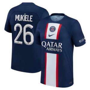 MAILLOT PSG DOMICILE MUKIELE 2022-2023