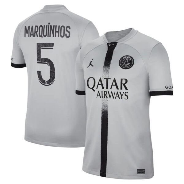 MAILLOT PSG EXTERIEUR MARQUINHOS 2022-2023