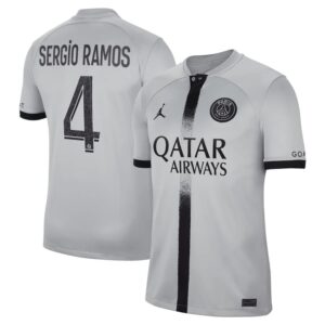 MAILLOT PSG EXTERIEUR SERGIO RAMOS 2022-2023