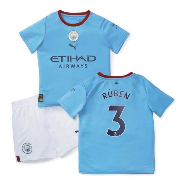 PACK JUNIOR MANCHESTER CITY DOMICILE RUBEN DIAS 2022-2023