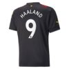 9987 PACK MANCHESTER CITY EXTERIEUR HAALAND. ENSEMBLE ADULTE MAILLOT ET SHORT 2022 2023