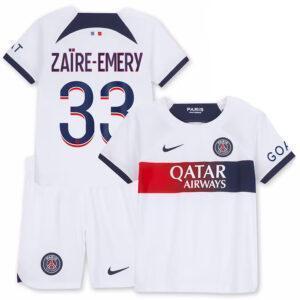 PACK JUNIOR PSG ZAIRE-EMERY EXTERIEUR 2023-2024