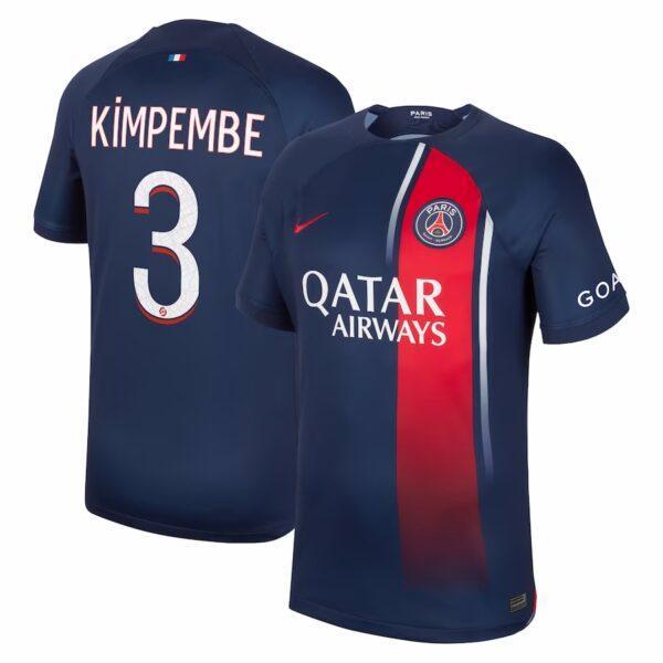 MAILLOT PSG DOMICILE KIMPEMBE 2023-2024