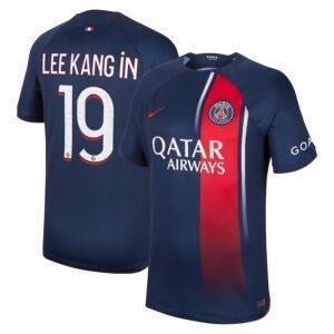 MAILLOT PSG DOMICILE LEE KANG IN 2023-2024