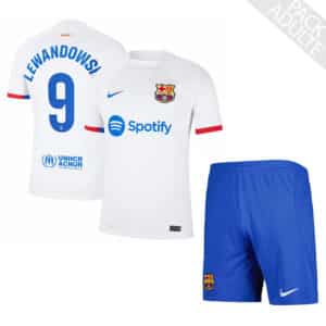 PACK FC BARCELONE EXTERIEUR LEWANDOWSKI SAISON 2023-2024