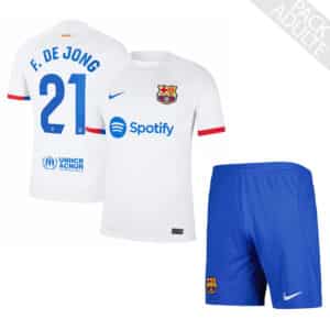 PACK FC BARCELONE EXTERIEUR FRENKIE DE JONG SAISON 2023-2024