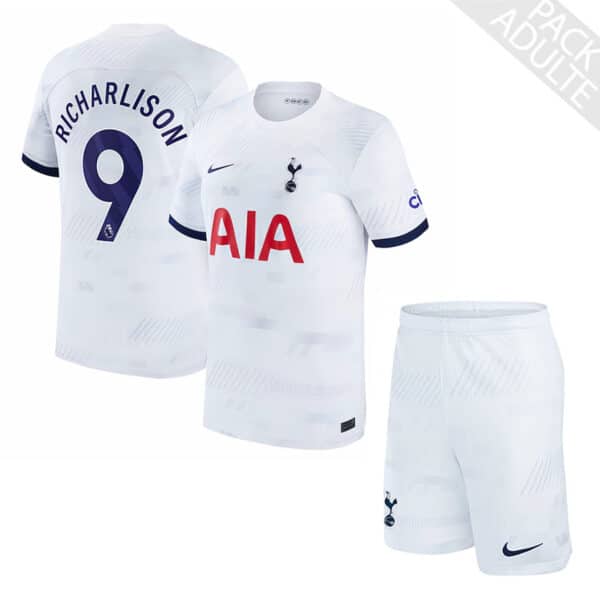 PACK TOTTENHAM DOMICILE RICHARLISON SAISON 2023-2024