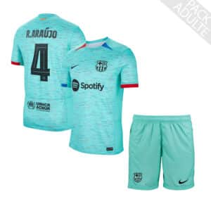 PACK FC BARCELONE THIRD RONALD ARAUJO SAISON 2023-2024