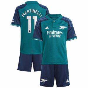 PACK JUNIOR ARSENAL THIRD MARTINELLI 2023-2024