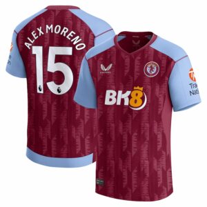 MAILLOT ASTON VILLA DOMICILE ALEX MORENO 2023-2024