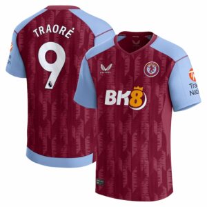 MAILLOT ASTON VILLA DOMICILE TRAORE 2023-2024