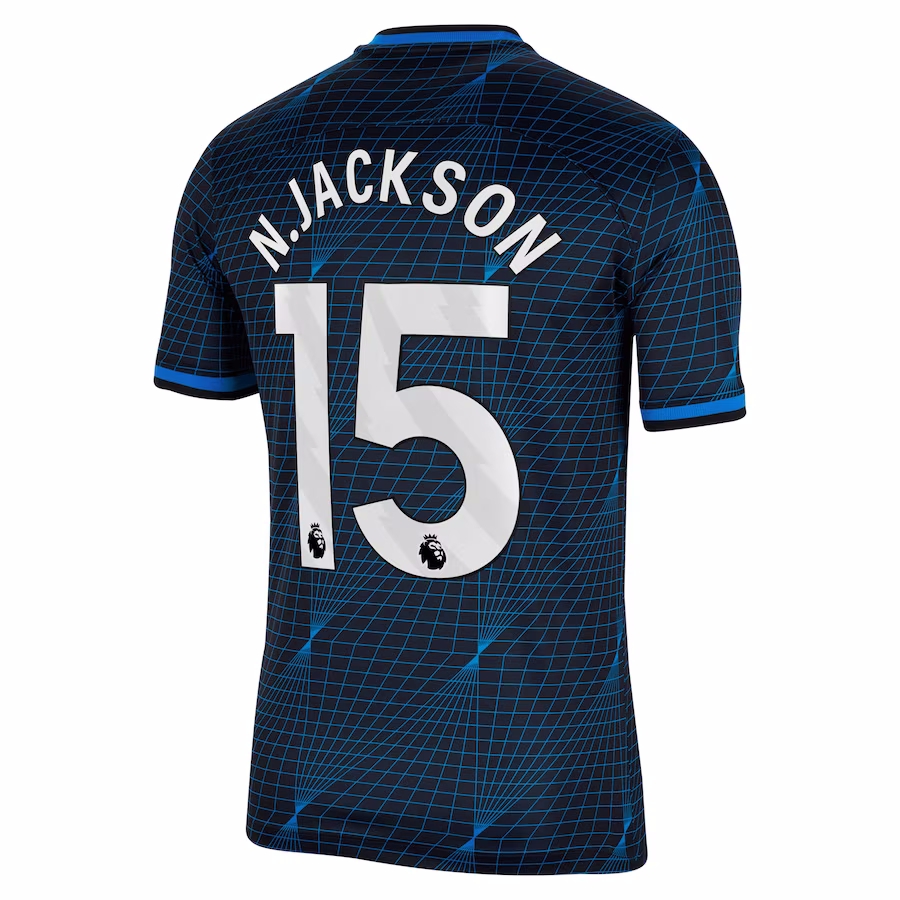 MAILLOT CHELSEA EXTERIEUR NICOLAS JACKSON 2023-2024