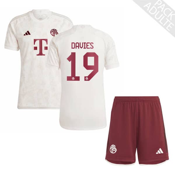 PACK BAYERN MUNICH THIRD DAVIES SAISON 2023-2024