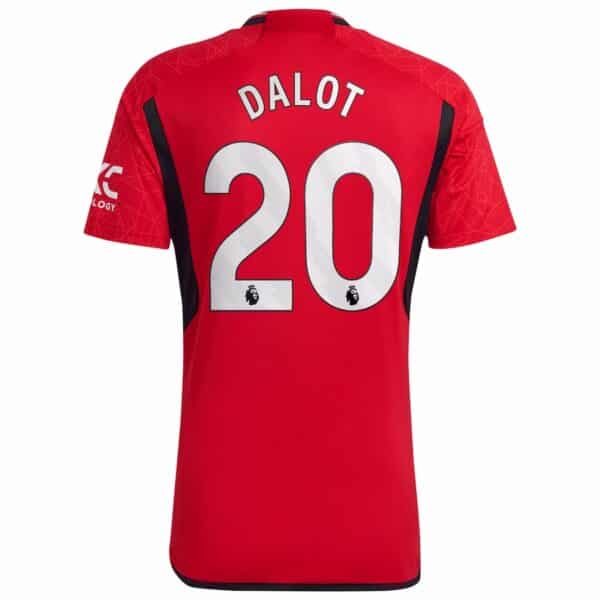 PACK MANCHESTER UNITED DOMICILE DALOT ENSEMBLE 2023-2024