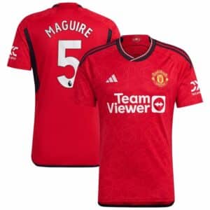 MAILLOT MANCHESTER UNITED DOMICILE MAGUIRE 2023-2024