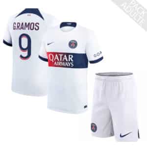 PACK PSG EXTERIEUR GONCALO RAMOS SAISON 2023-2024