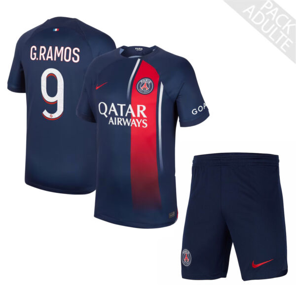 PACK PSG DOMICILE GONCALO RAMOS SAISON 2023-2024