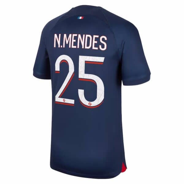 PACK PSG DOMICILE NUNO MENDES 2023-2024