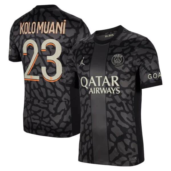 MAILLOT PSG THIRD KOLO MUANI 2023-2024