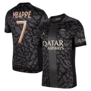 MAILLOT PSG THIRD MBAPPE 2023-2024