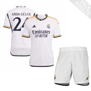 PACK REAL MADRID DOMICILE ARDA GULER SAISON 2023-2024