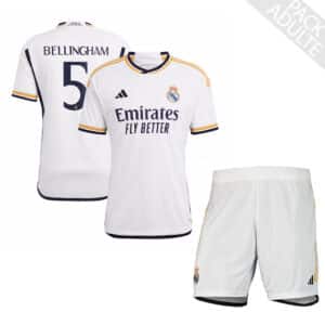 PACK REAL MADRID DOMICILE BELLINGHAM SAISON 2023-2024