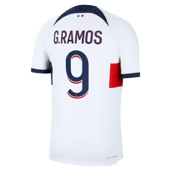 MAILLOT PSG EXTERIEUR GONCALO RAMOS VERSION VAPOR MATCH 2023-2024