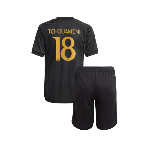 PACK JUNIOR REAL MADRID THIRD TCHOUAMENI SAISON 2023-2024