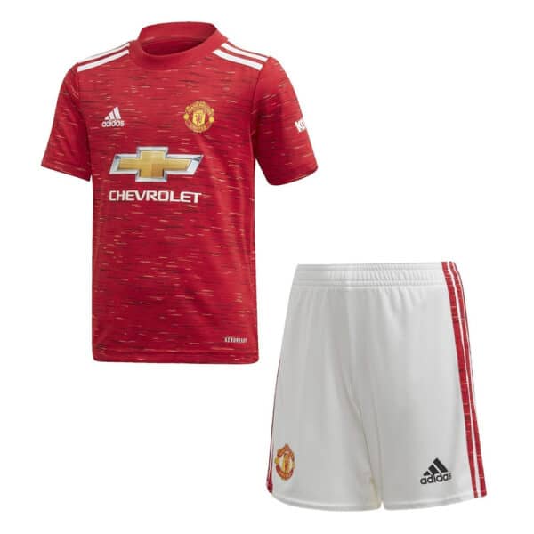 PACK JUNIOR MANCHESTER UNITED DOMICILE SAISON 2020-2021