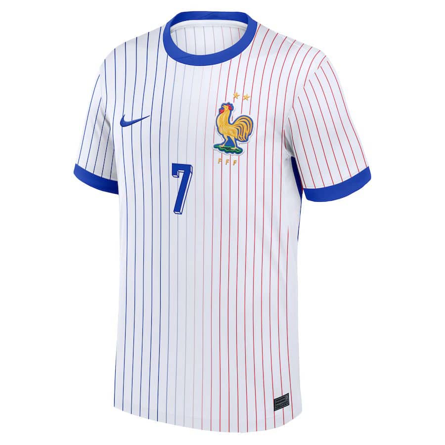 MAILLOT FRANCE EXTERIEUR GRIEZMANN SAISON 2024-2025