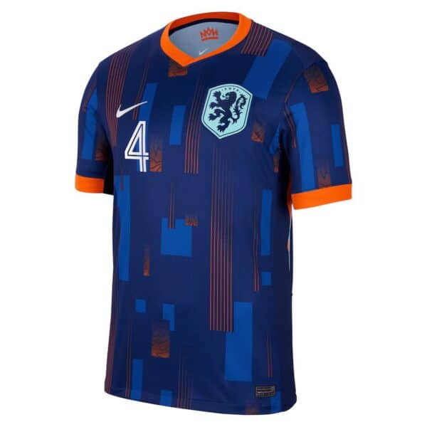 MAILLOT PAYS-BAS EXTERIEUR VIRGIL VAN DIJK SAISON 2024-2025