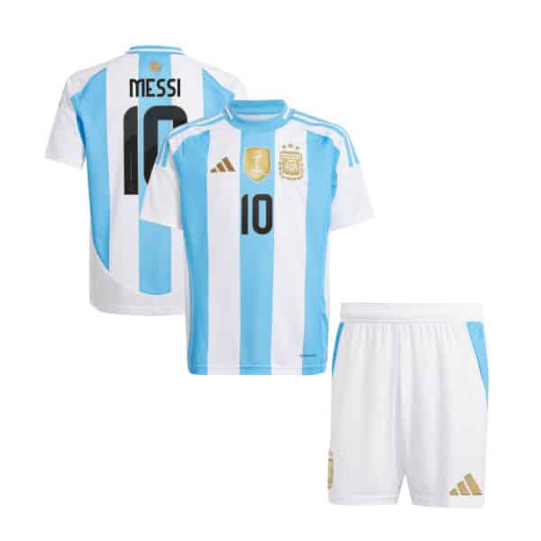 PACK JUNIOR ARGENTINE DOMICILE MESSI SAISON 2024-2025