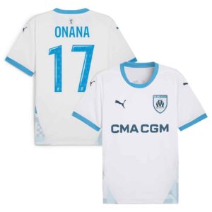 MAILLOT OLYMPIQUE DE MARSEILLE DOMICILE ONANA 2024-2025