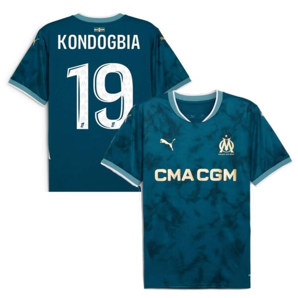 MAILLOT OLYMPIQUE DE MARSEILLE EXTERIEUR KONDOGBIA SAISON 2024-2025