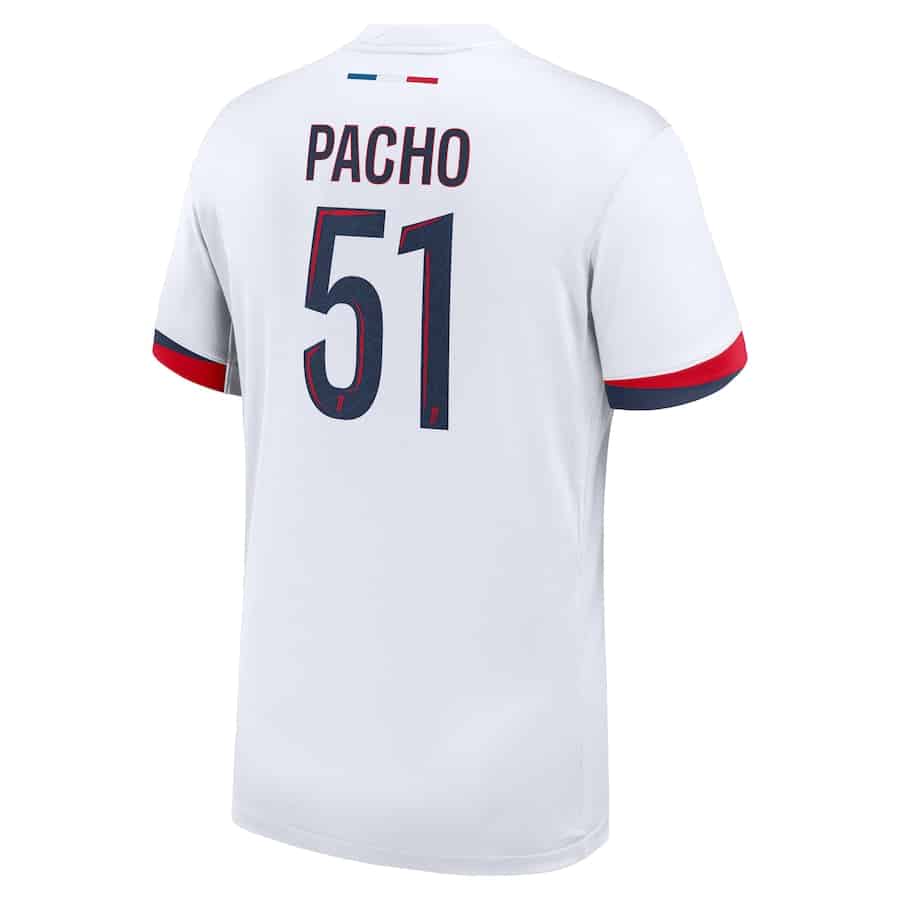 MAILLOT PSG EXTERIEUR PACHO SAISON 2024-2025