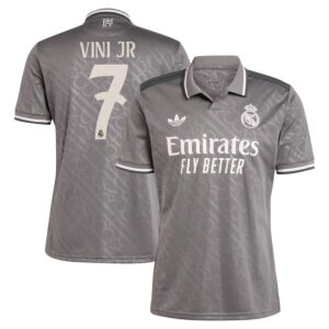 MAILLOT REAL MADRID THIRD VINICIUS SAISON 2024-2025