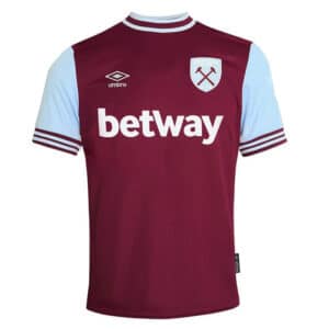 MAILLOT WEST HAM DOMICILE SAISON 2024-2025