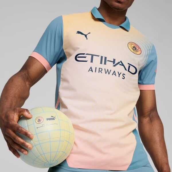 MAILLOT MANCHESTER CITY 4TH VERSION AUTHENTIC 2024-2025