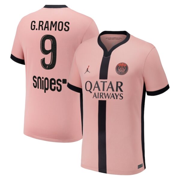 MAILLOT PSG THIRD GONCALO RAMOS SAISON 2024-2025